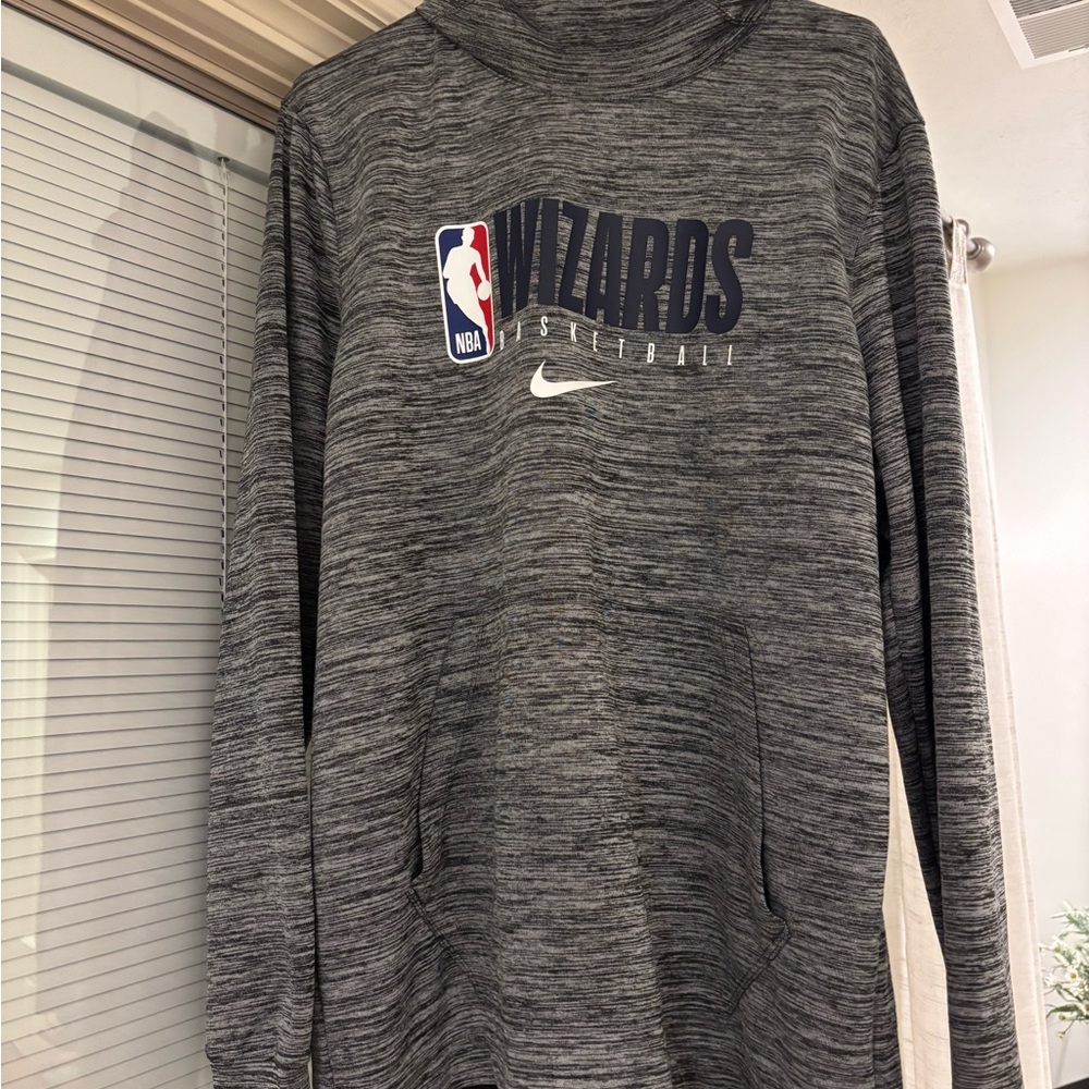 Nike Gray Wizards Turtleneck Sweater
